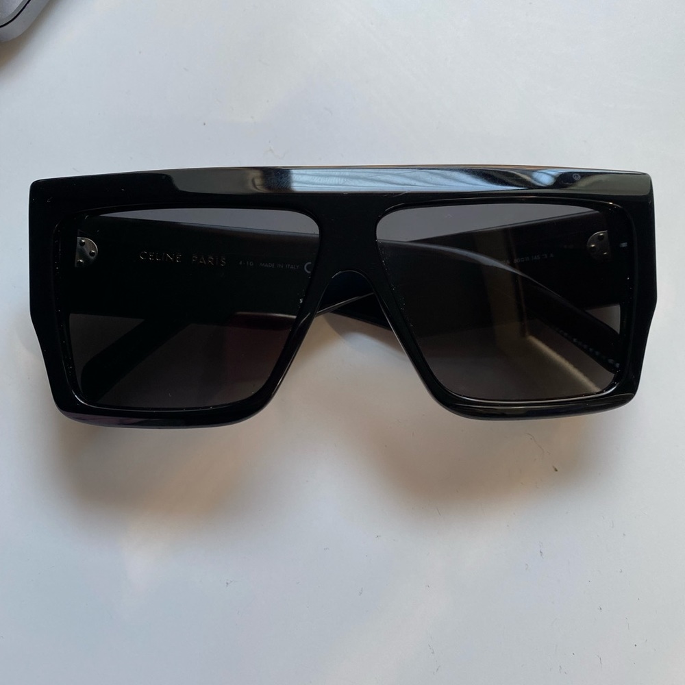 CELINE 60MM Flat-Top Square Sunglasses